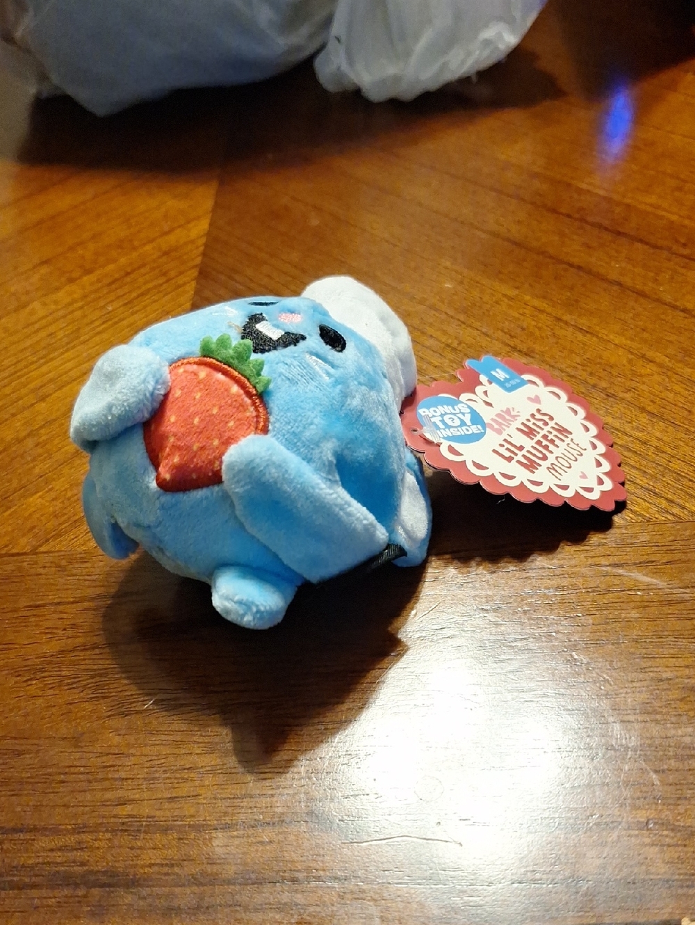 Blue Plush Small Pet Toy